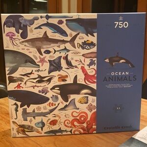 Crocodile Creek “Ocean Animals” 750pc Puzzle